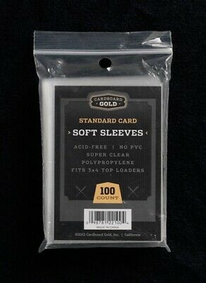 (10,000) 10000 Cbg Soft Poly Baseball Trading Card Penny Sleeves Storage Holders