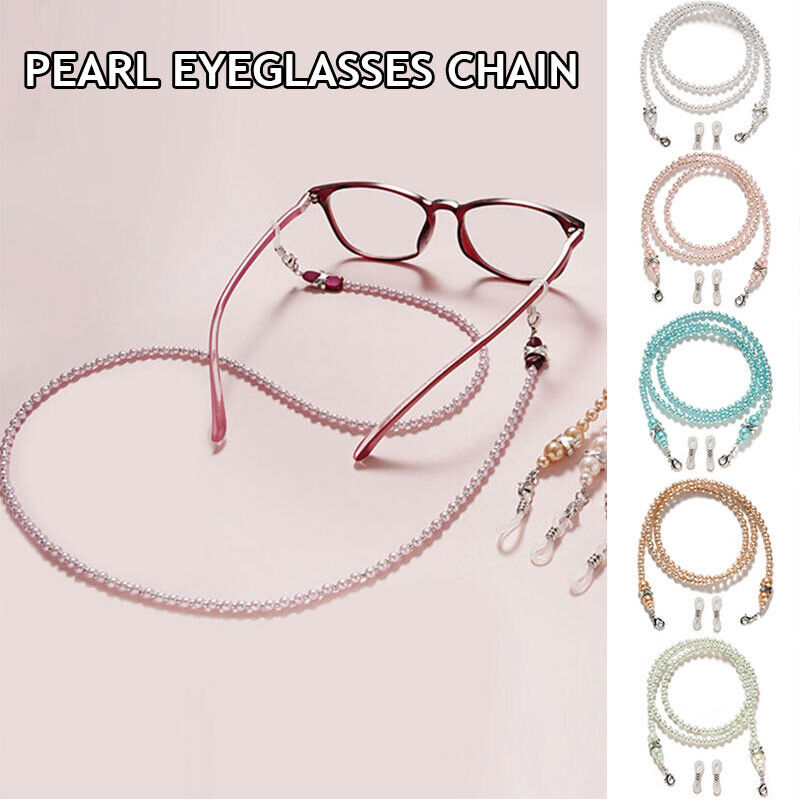 Lanyard Cord Reading Glasses Chain Holder Rope Eyeglasses Chain Pearl Beaded